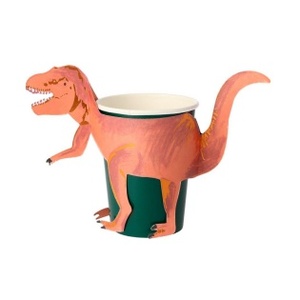 MeriMeri 메리메리 - T-Rex Party Cups (set of 8) / 공룡 파티컵 8입 세트