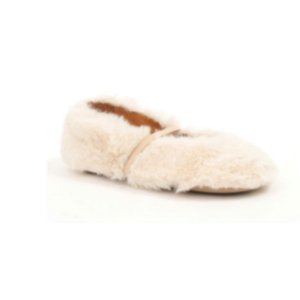 PEPE SHOES 퍼 발레슈즈 / Vanlentina Fur Ballet Shoes_White color