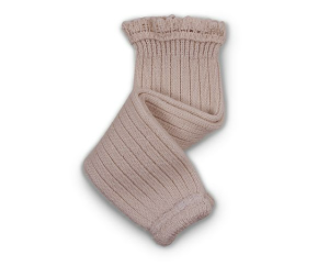 [COLLEGIEN] (3. 23 발송) Léna - Ribbed Merino Wool Legwarmers with Lace Frill 꼴레지앙 프릴 레그워머 (2 colors)