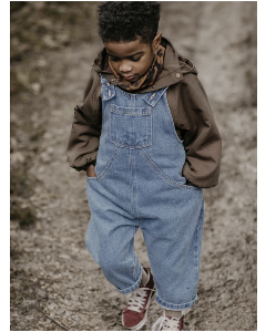 (2-3y Last one!) THE SIMPLE FOLK - The Oversized Denim Dungaree