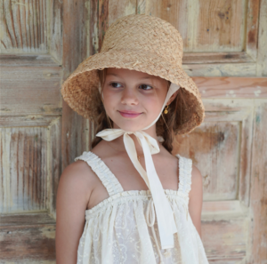 (5y) [HOUSE OF PALOMA] Edith Top - Creme Broderie