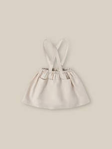 Organic ZOO - Ceramic White Maker Crossback Skirt