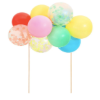 MeriMeri 메리메리 - Rainbow Balloon Cake Topper Kit (무지개 풍선 케이크 토퍼)